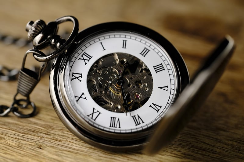 Surreal Clock Time Abstract